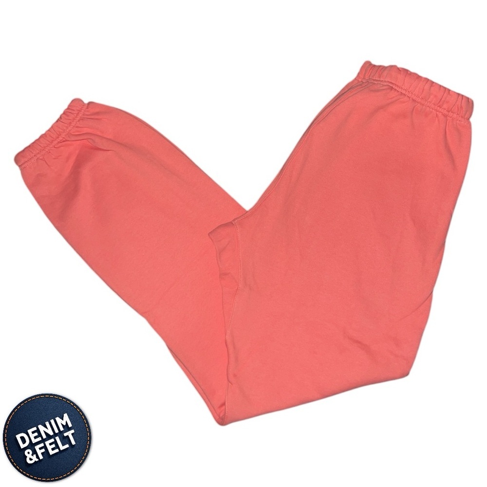 Essentials FEAR OF GOD ESSENTIALS Logo-Appliquéd Jersey Sweatpants | Coral | NEW - Picture 10 of 16